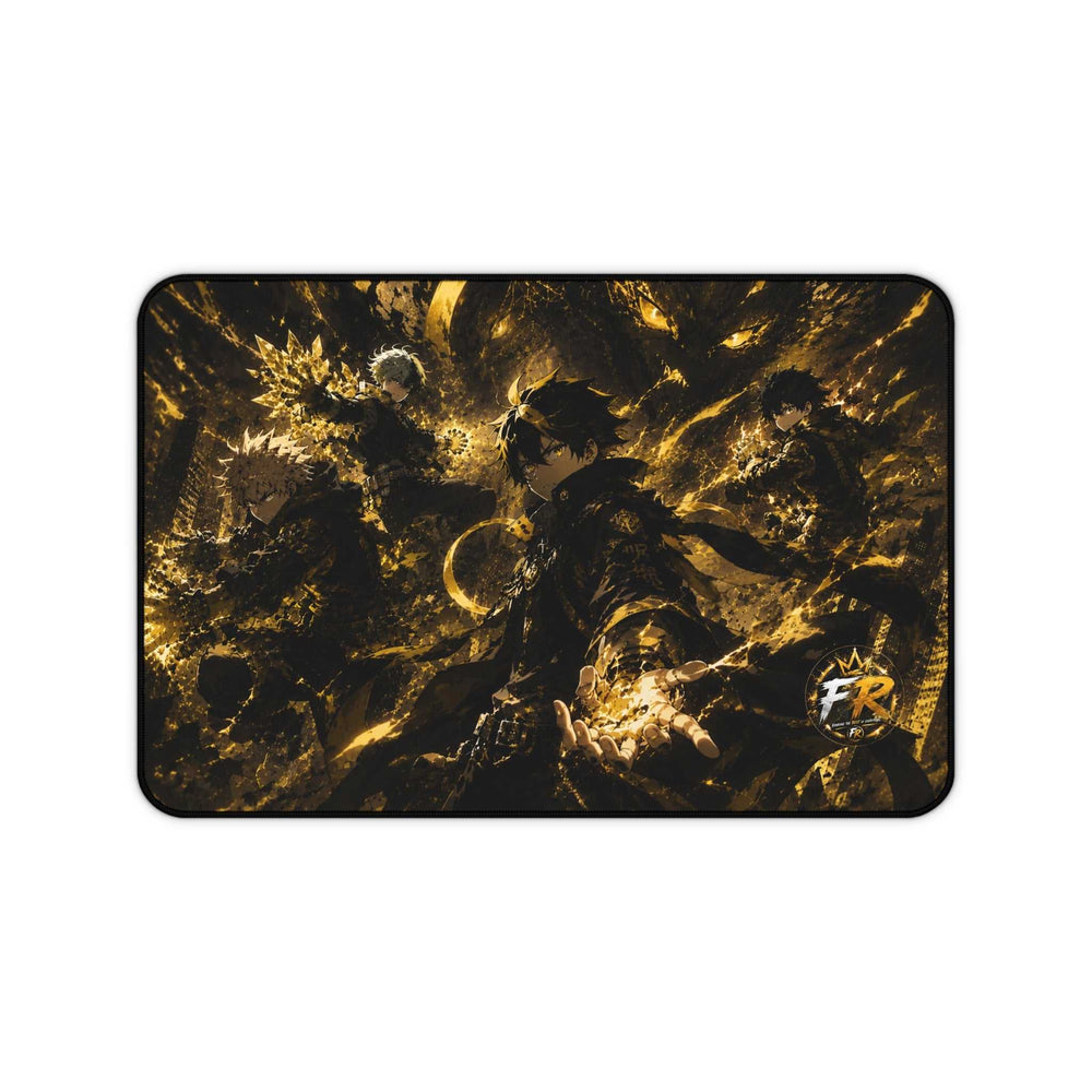 FR Ranking - Golden Shadow Anime Desk Mat — RPG Gamer Mouse Pad
