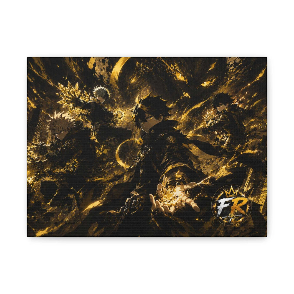 FR Ranking - Dark Fantasy Anime Canvas Print