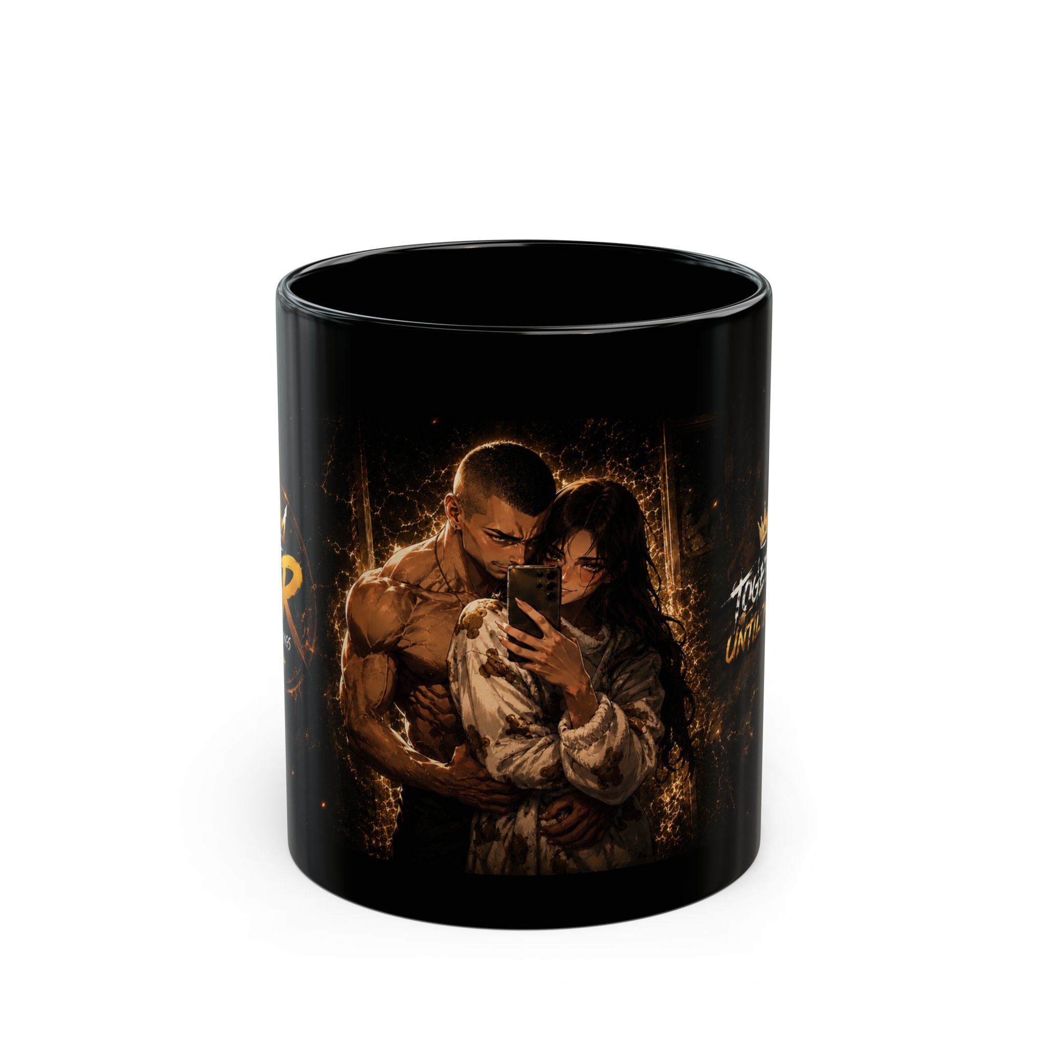 FR Ranking - Together Until The End Black Coffee Mug
