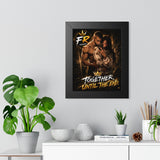 FR Ranking - Together Until The End Framed Poster
