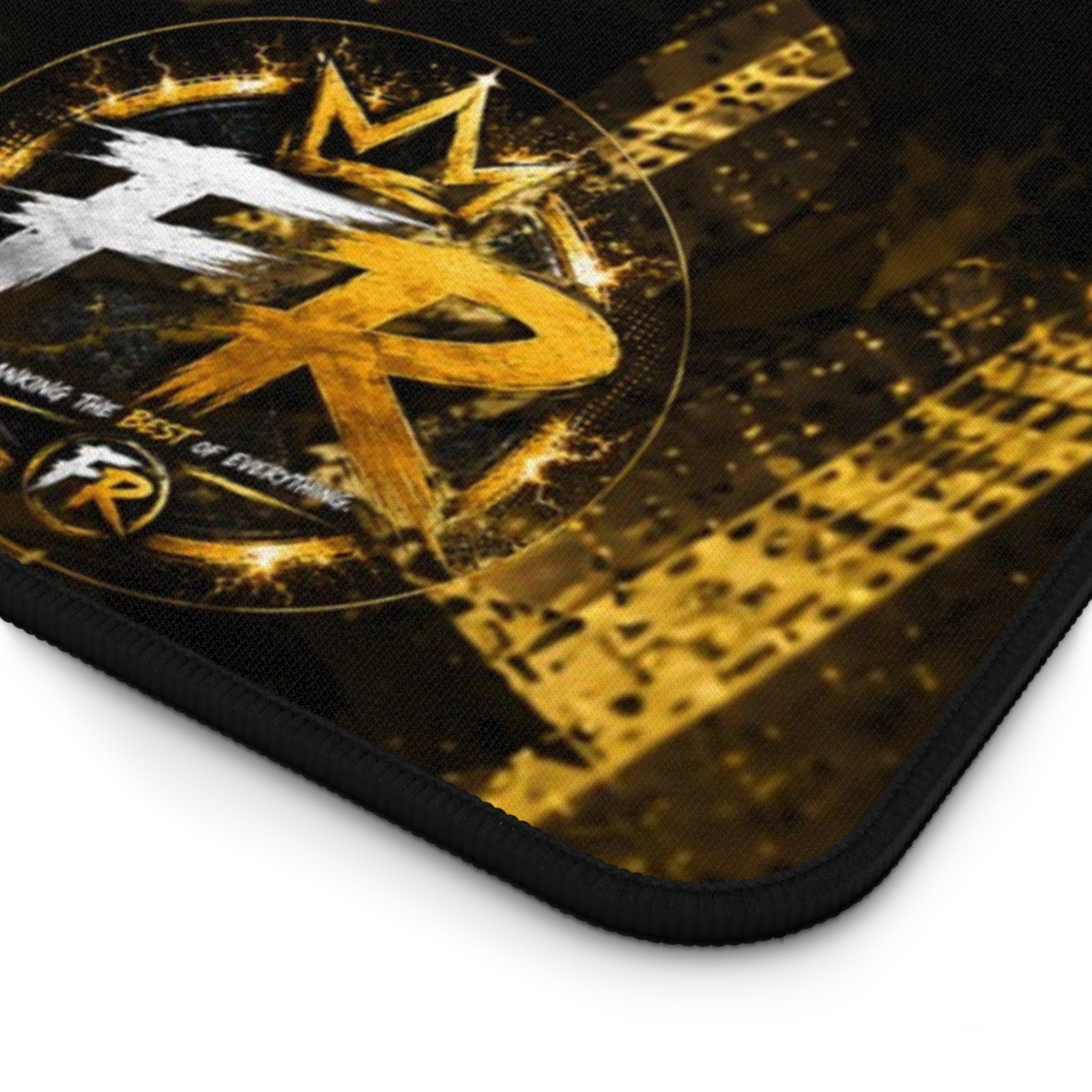 FR Ranking - Golden Shadow Anime Desk Mat — RPG Gamer Mouse Pad
