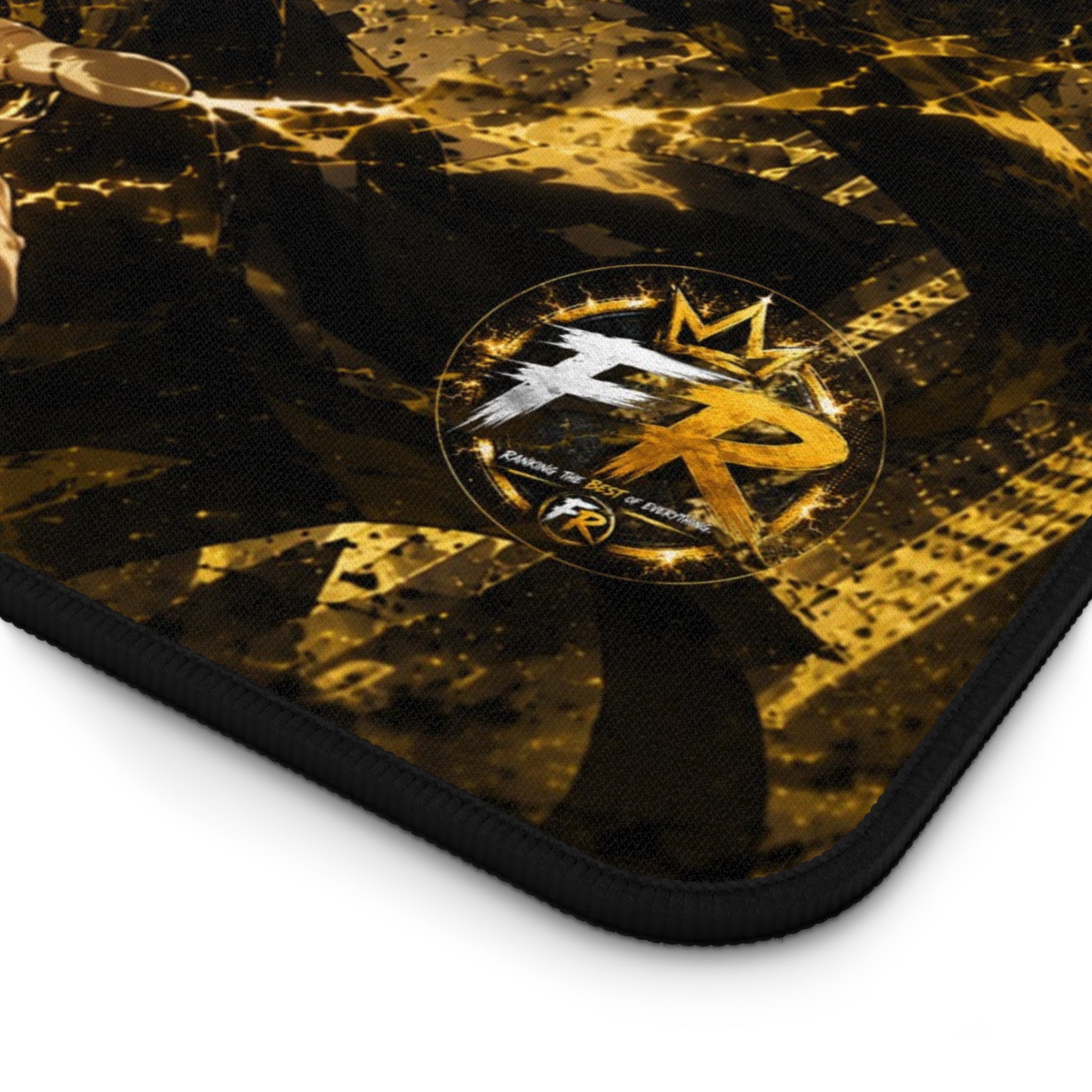 FR Ranking - Golden Shadow Anime Desk Mat — RPG Gamer Mouse Pad