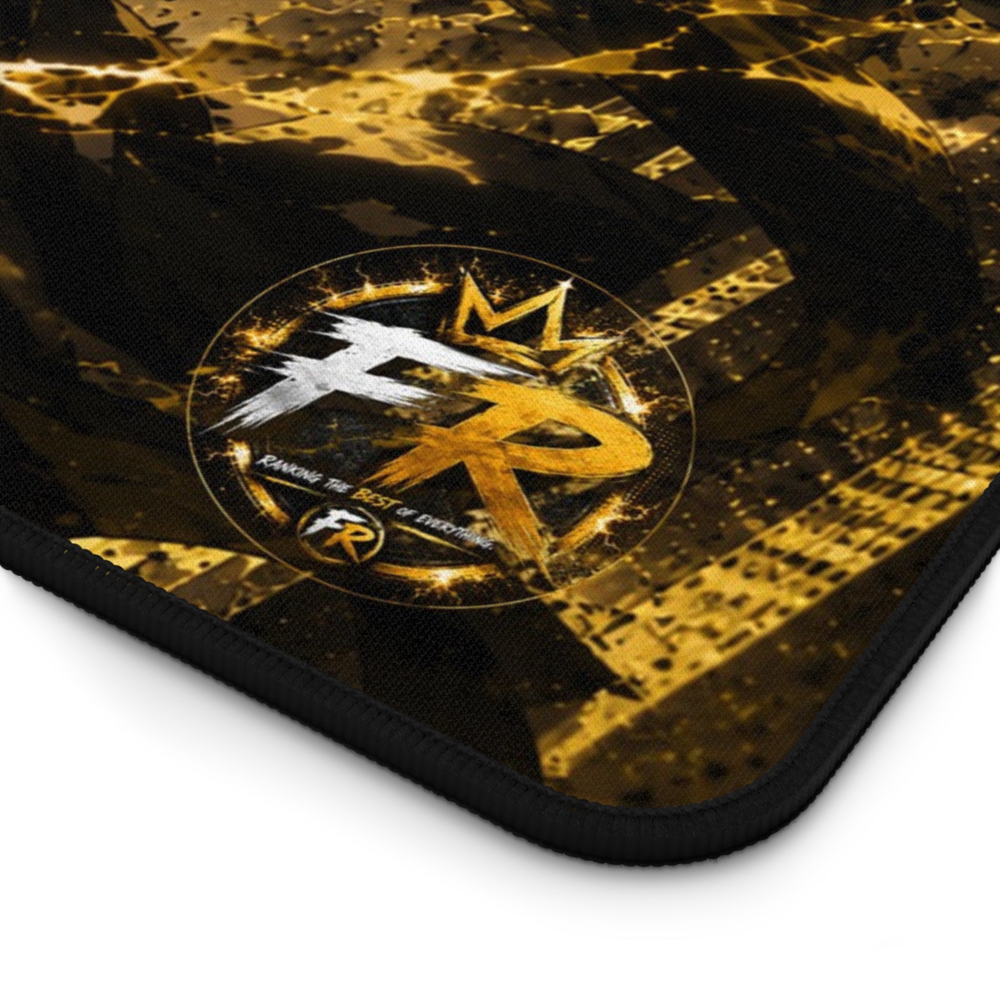 FR Ranking - Golden Shadow Anime Desk Mat — RPG Gamer Mouse Pad