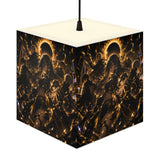 Anime Solar Eclipse Cube LED Lamp